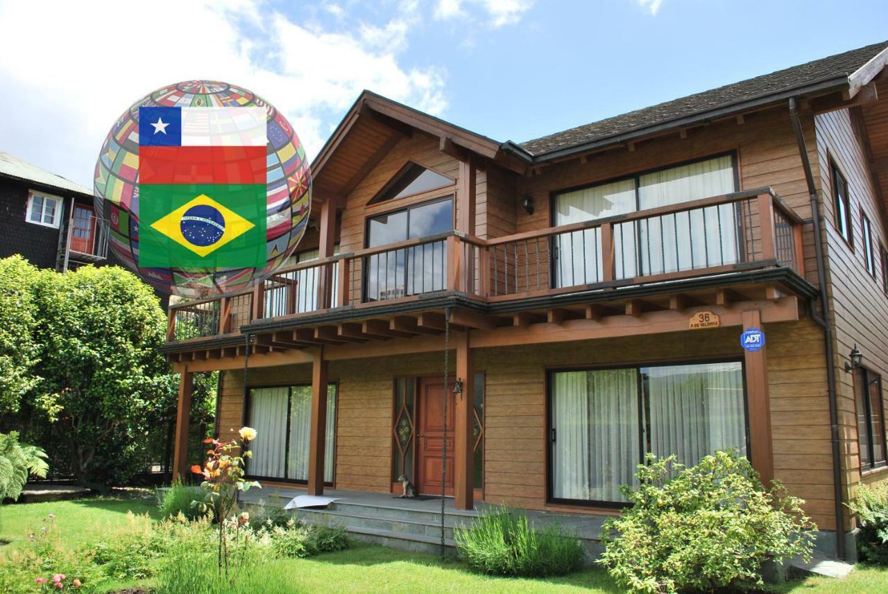 Frontera Pucon Hostel B&B Екстер'єр фото